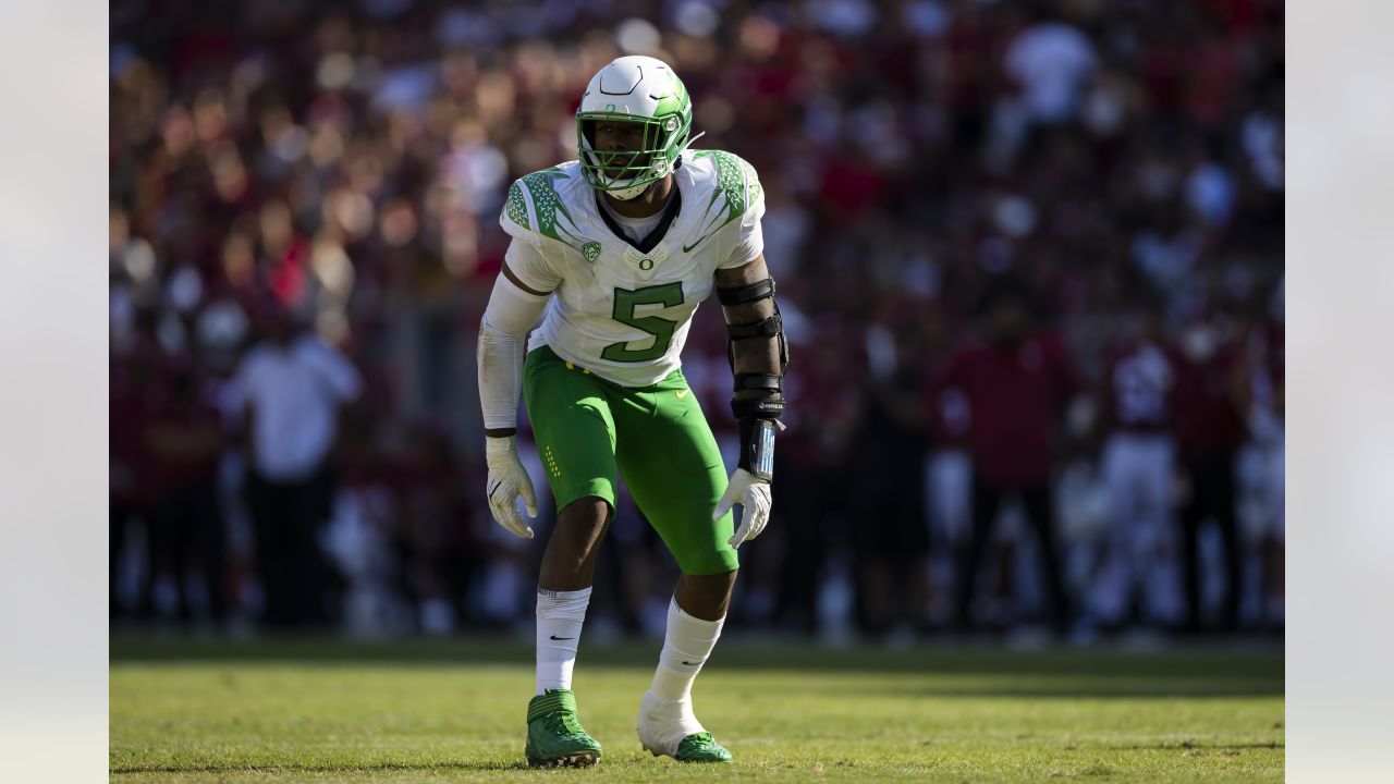 Oregon Duck Kayvon Thibodeaux drafted by NY Giants with 5th pick