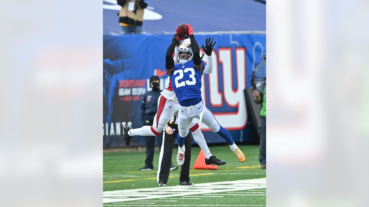 Giants DB goes viral for incredible forced fumble against the Lions