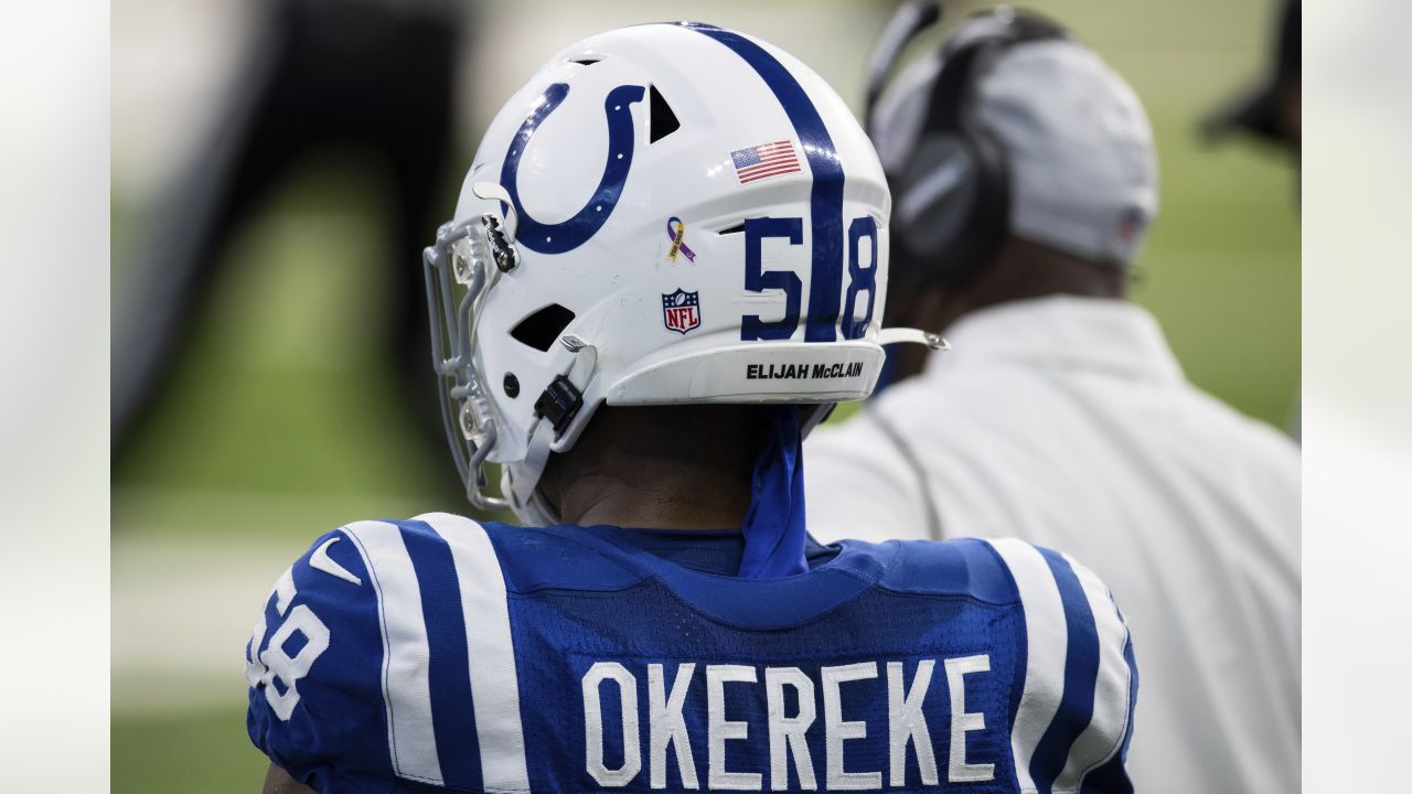 INDIANAPOLIS, IN - NOVEMBER 20: Indianapolis Colts Linebacker