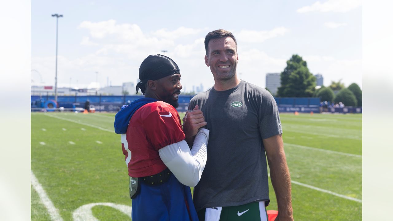 Exotic' Giants Defense Stifles Joe Flacco, Jets in Joint Practice