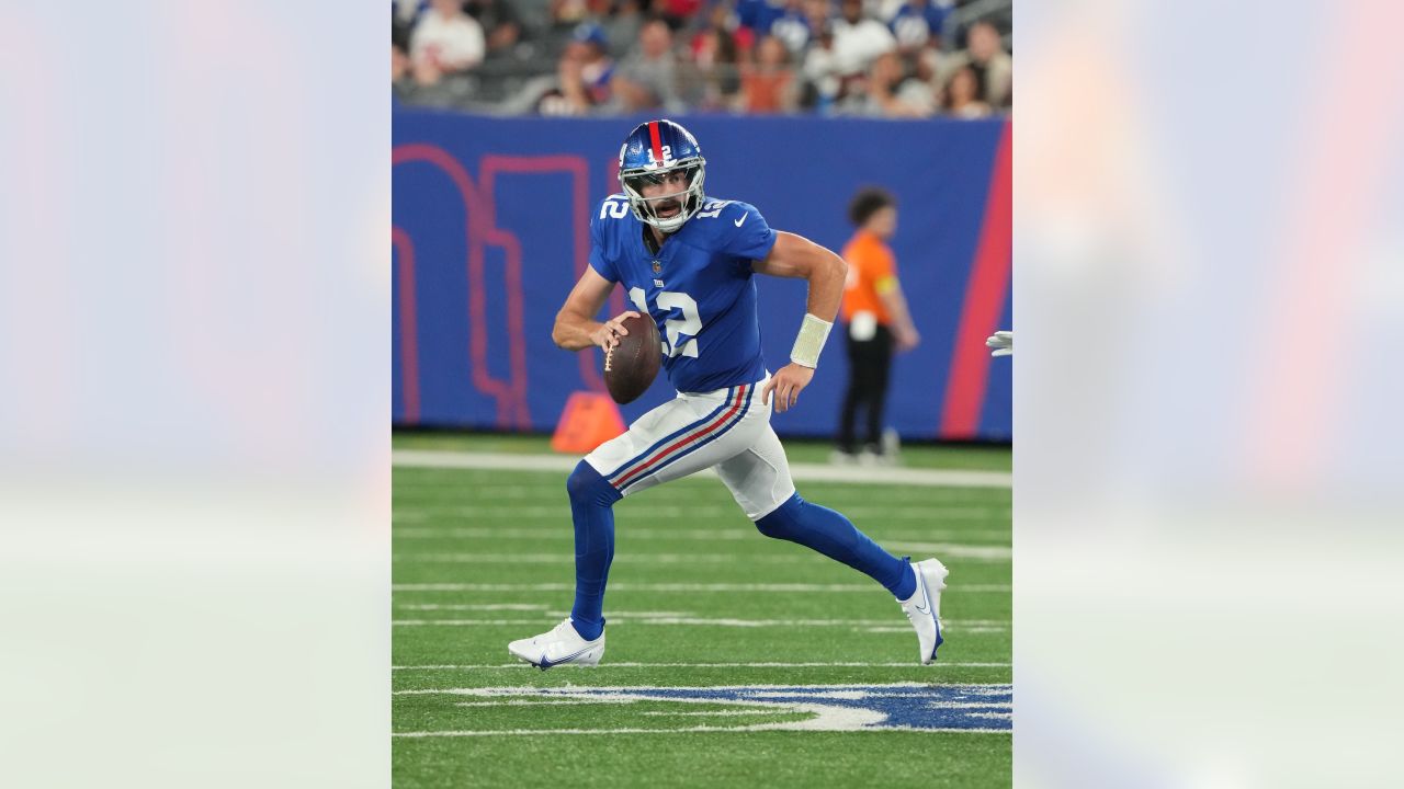 EAST RUTHERFORD, NJ - JULY 30: CJ Board (18) New York Giants wide receiver  during training camp on July 30, 2022 at Quest Diagnostics Training Center  in East Rutherford, New Jersey. (Photo