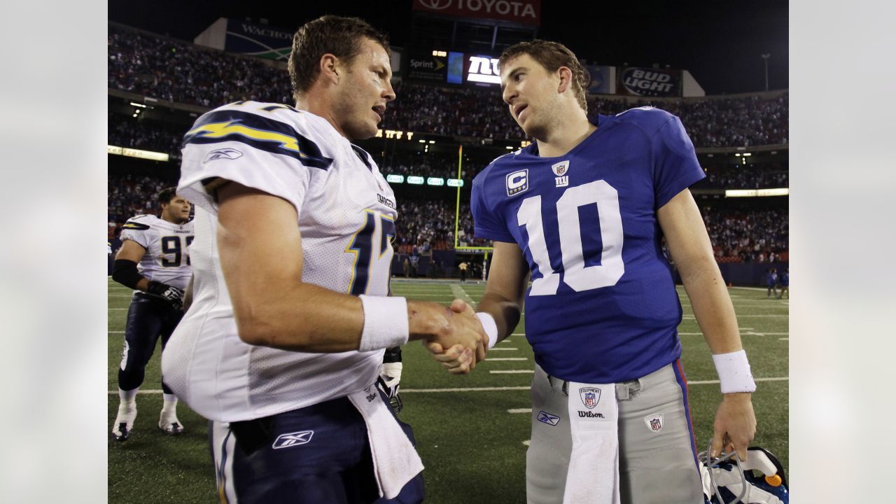 NFL: Chargers' Philip Rivers hot, Giants' Eli Manning under pressure