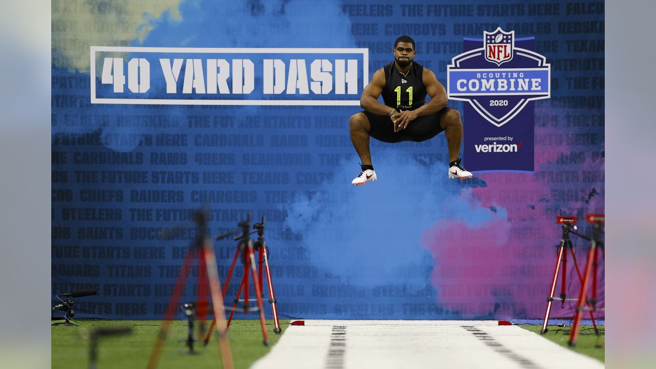 Javelin Guidry Runs Fastest 40-Yard Dash Among DB's At NFL Scouting Combine