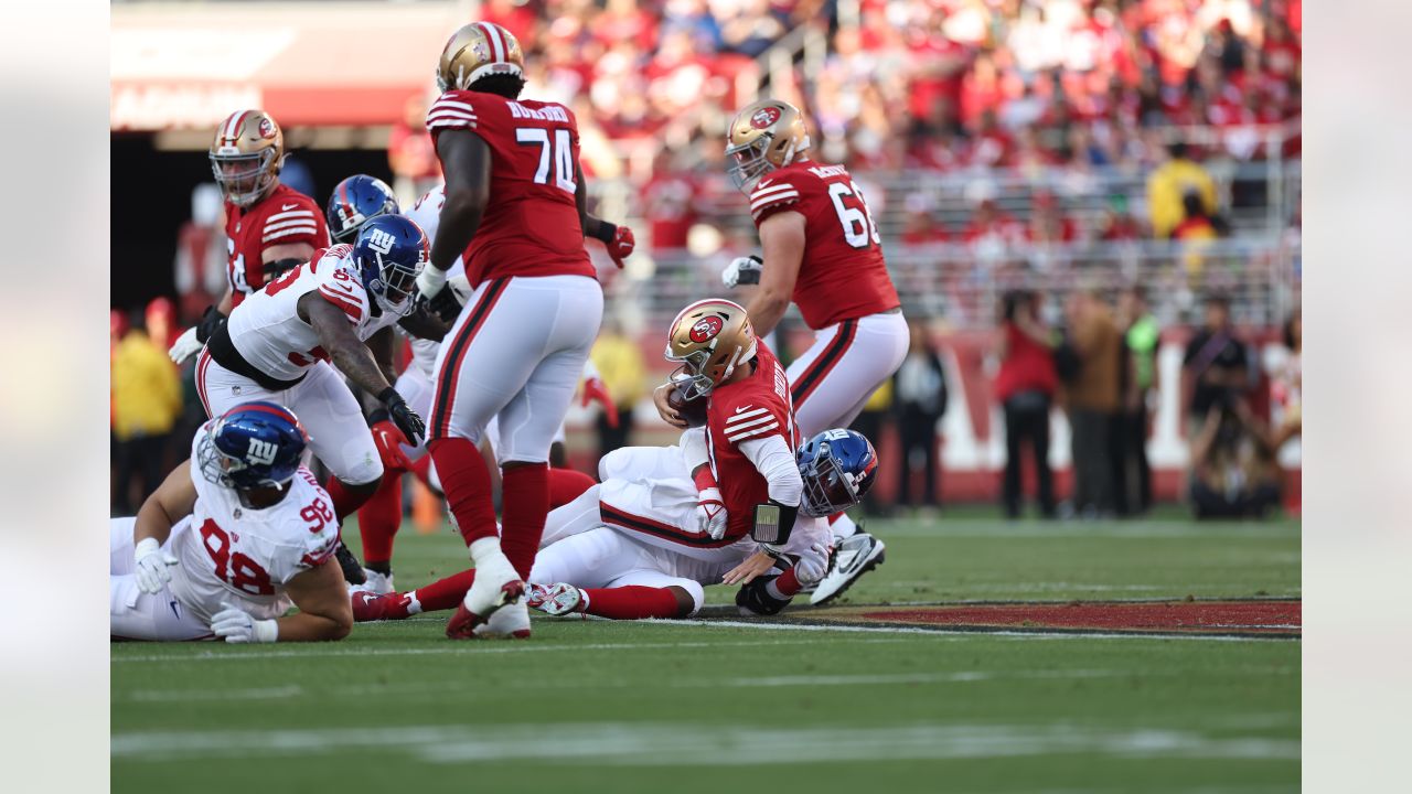 New York Giants 12 vs 30 San Francisco 49ers summary, stats