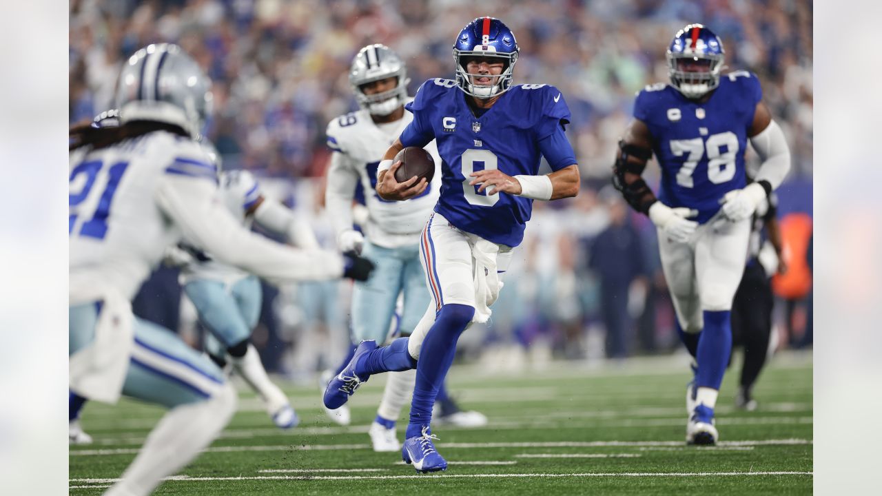 New York Giants vs. Dallas Cowboys Notes & Statistics