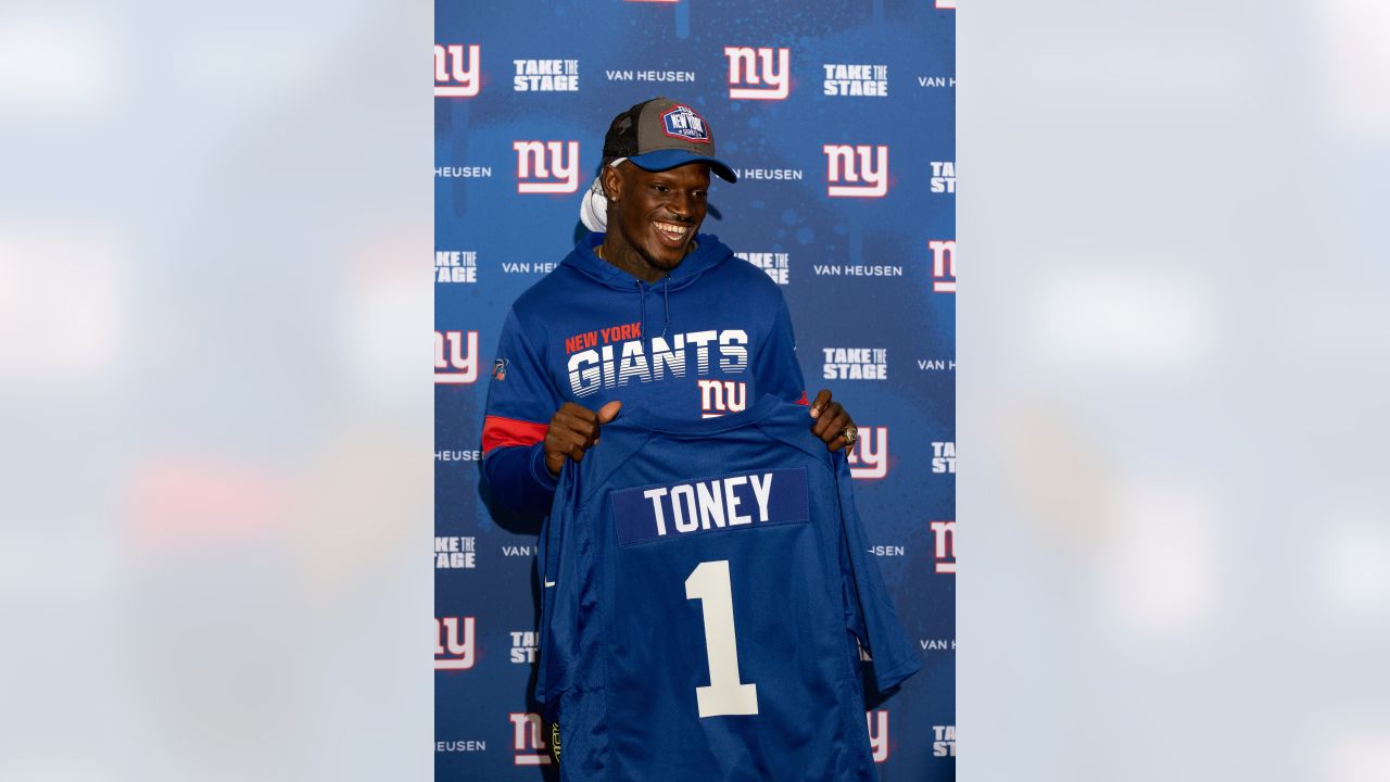 NFL Draft: Kadarius Toney New York Giants jersey now for sale 