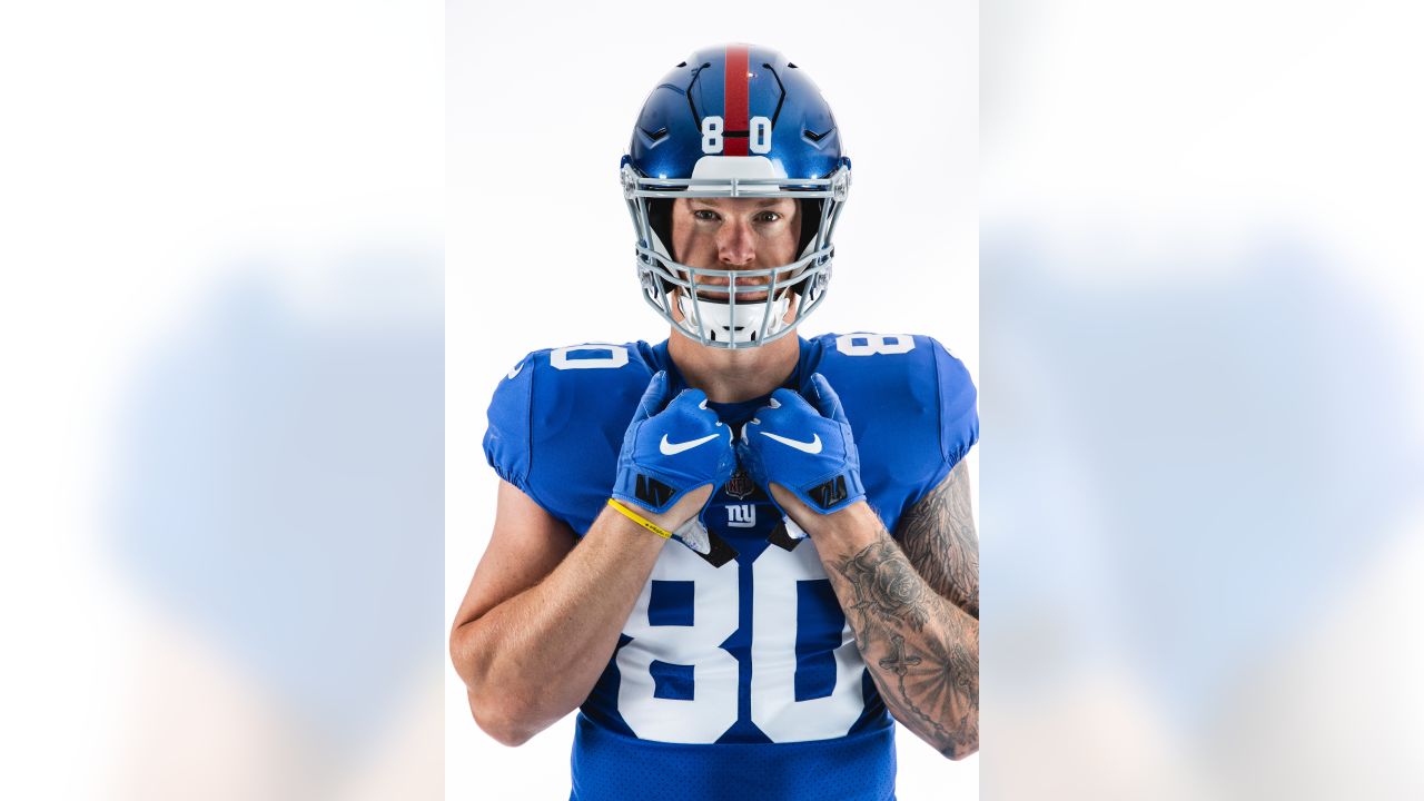 New York Giants' Kyle Rudolph has been assigned jersey No. 80