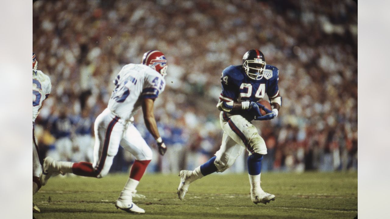 Former New York Giants running back Ottis OJ Anderson appears at