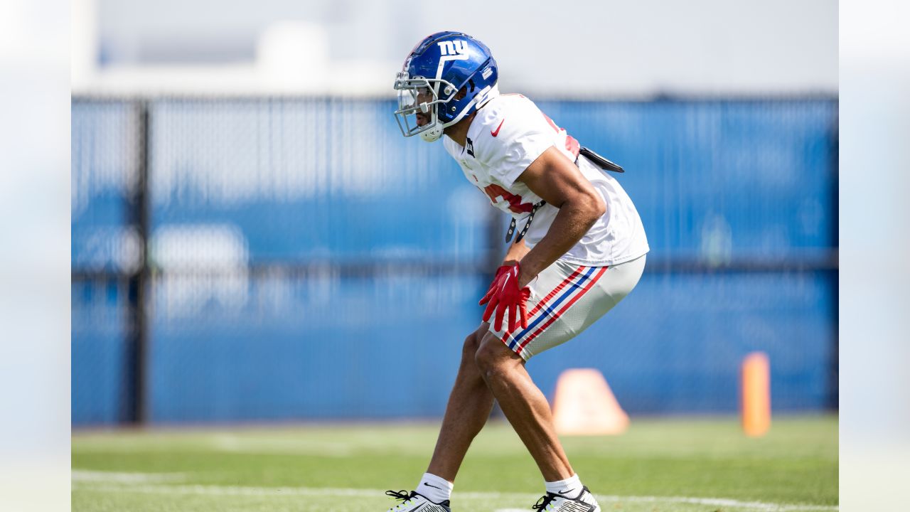 Giants rookie receiver Jalin Hyatt switches the number on his