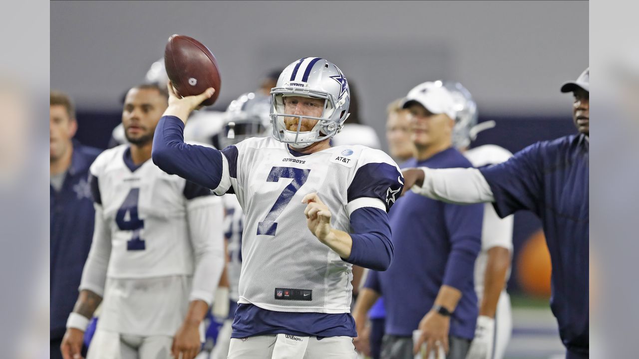 Giants claim former Cowboys QB Cooper Rush off waivers; WR Reggie White  waived