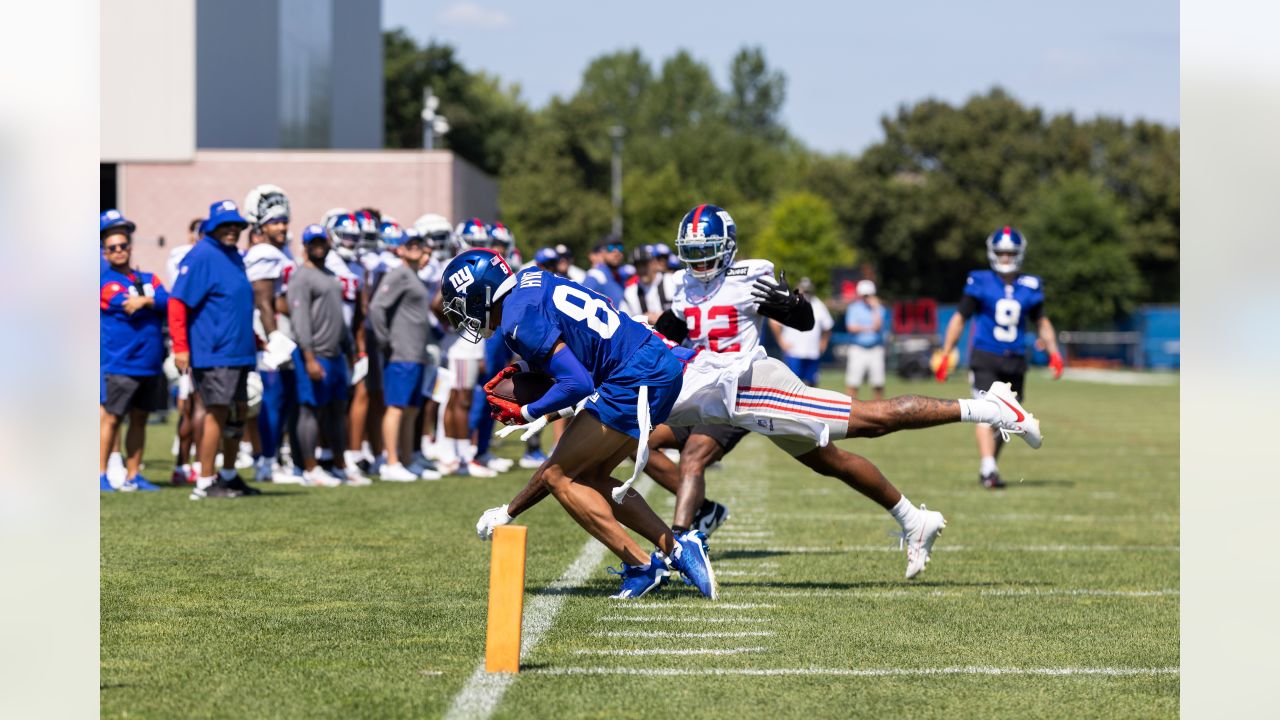 Checking in on New York Giants Jalin Hyatt. Early Camp Impressions & How he  Could be a Game Changer 