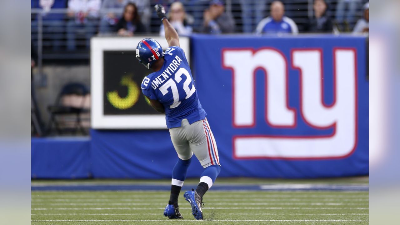 For NY Giants' Osi Umenyiora, little relief from aching ankle, may