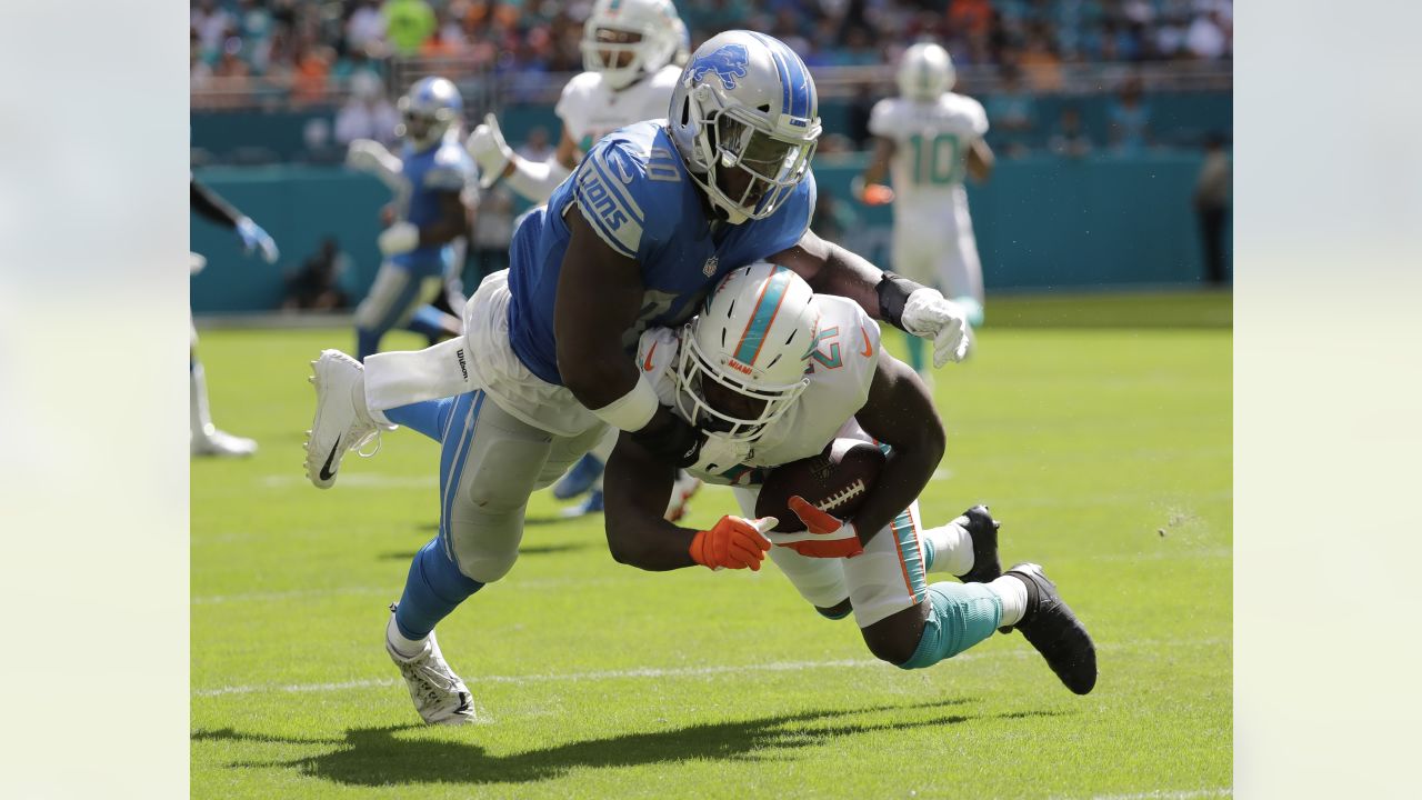 Miami Gardens, Florida, USA. 21st Oct, 2018. Detroit Lions tight