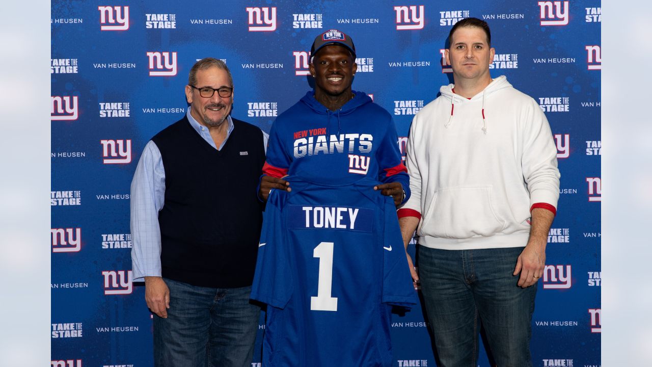 NFL Draft: Kadarius Toney New York Giants jersey now for sale 