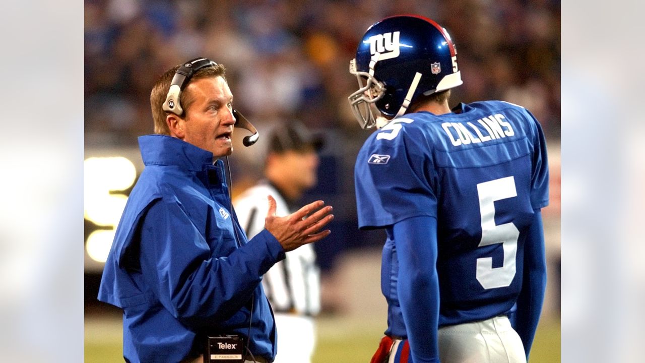 Michael Strahan, Kerry Collins reflect on late Giants coach Jim Fassel