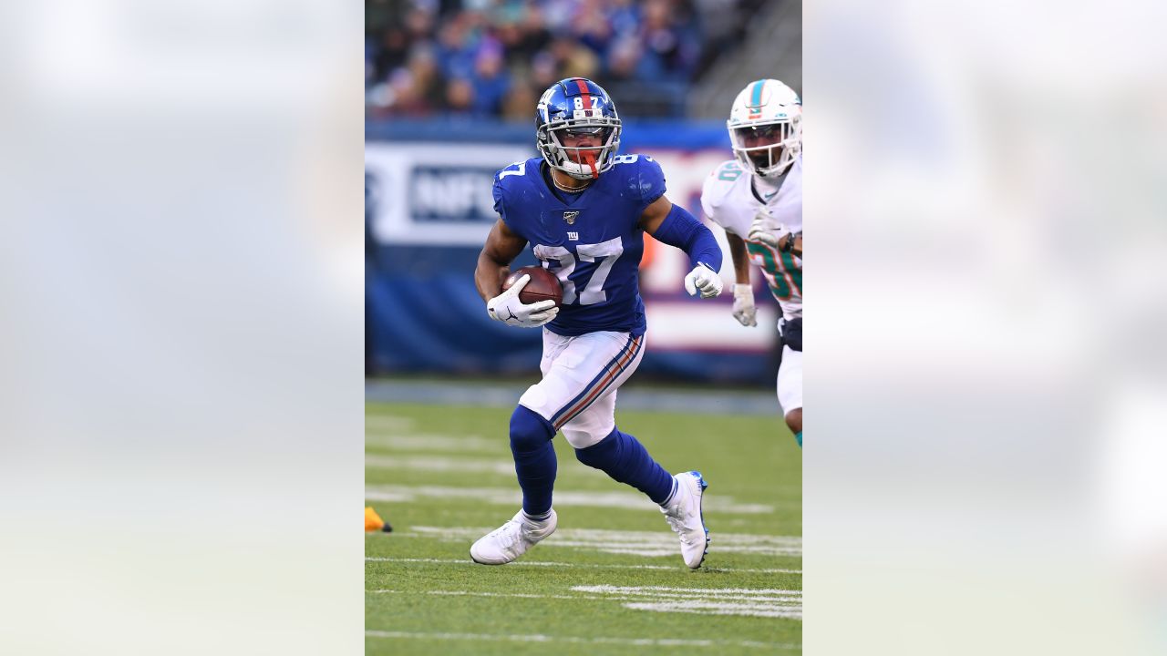 New York Giants wide receiver Jaylon Moore (87) in action against