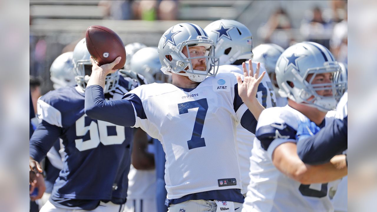 Giants claim former Cowboys QB Cooper Rush off waivers; WR Reggie White  waived