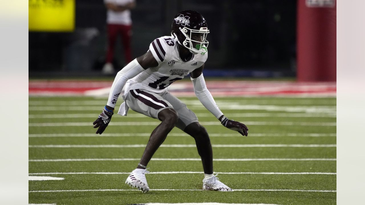 Emmanuel Forbes Commanders jersey: How to get 2023 NFL Draft gear online  after Washington picks Mississippi State cornerback 