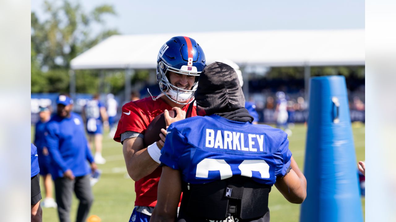 Darnay Holmes is stealing show at Giants training camp