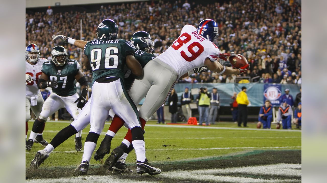 Giants #89 Tight End Kevin Boss on his touchdown in the game