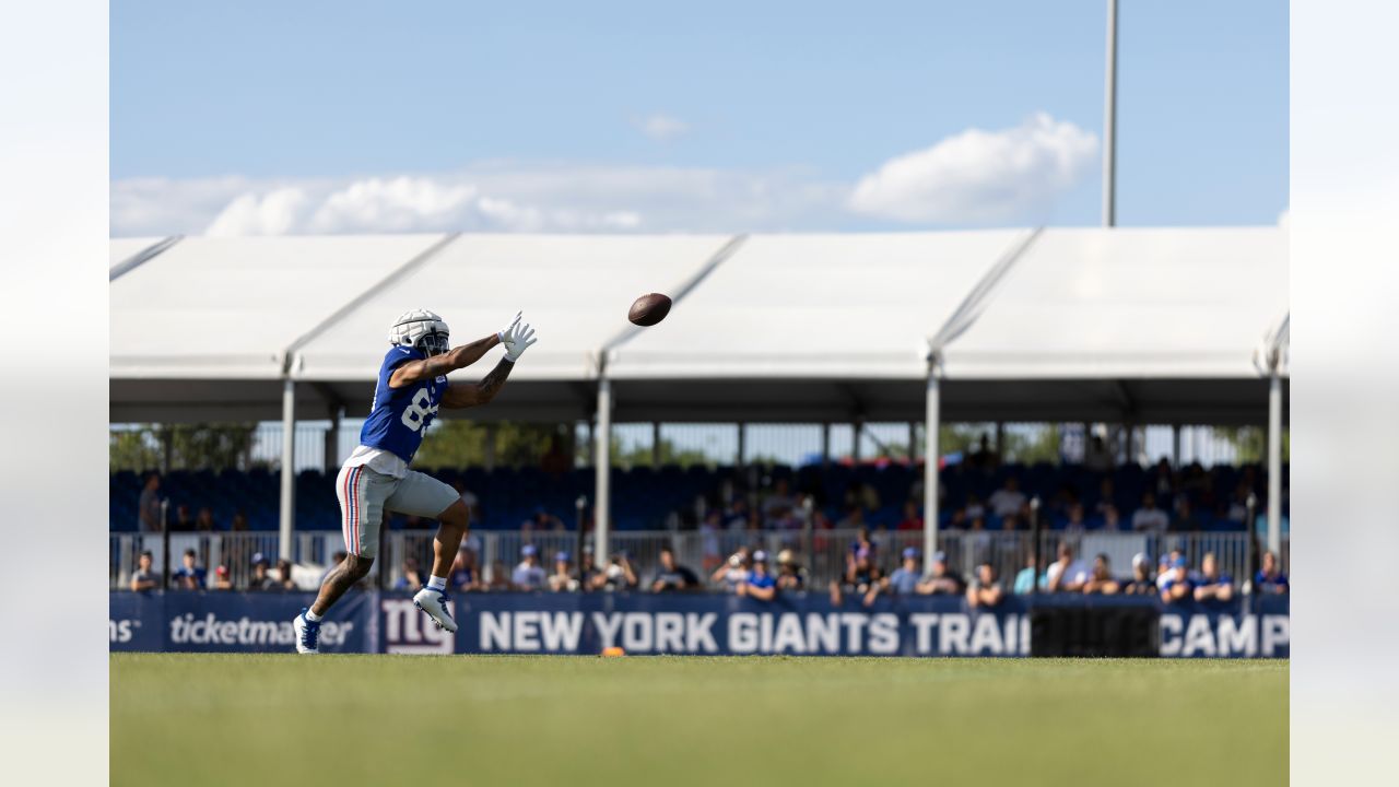 Giants' Tre Hawkins turning heads with strong training camp