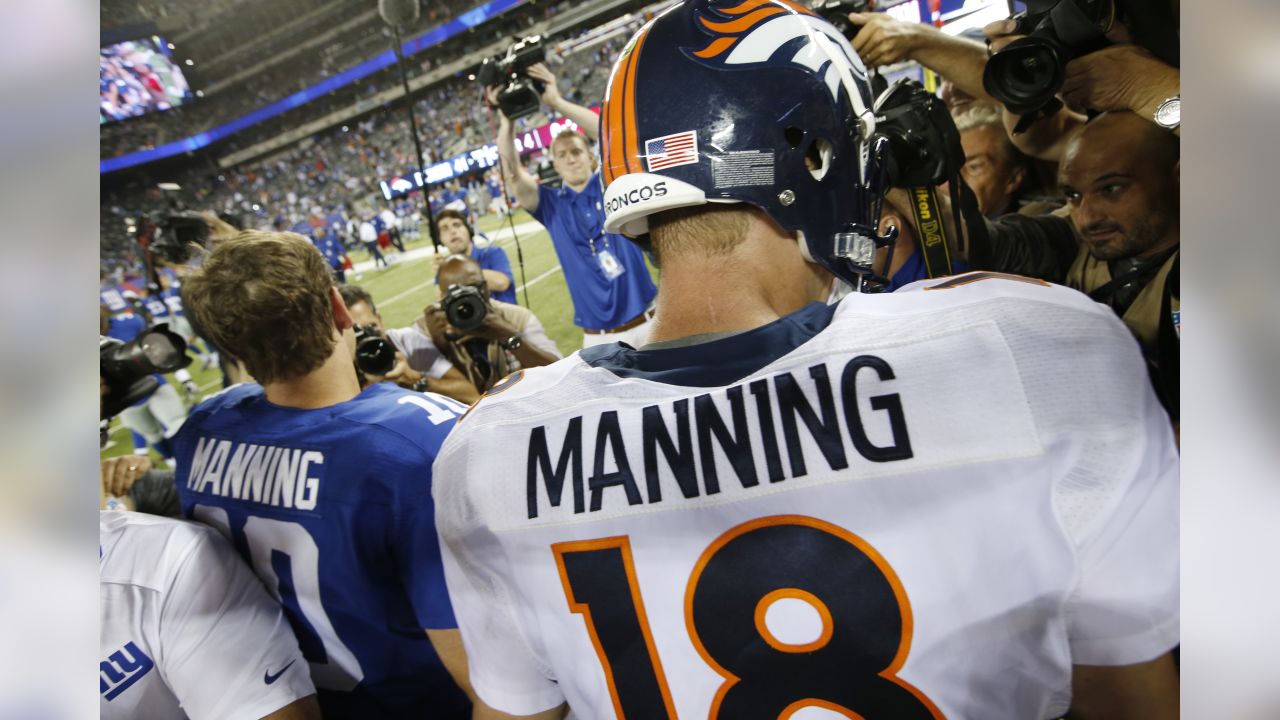 Peyton Manning gives brother Eli a rooting interest in Super Bowl