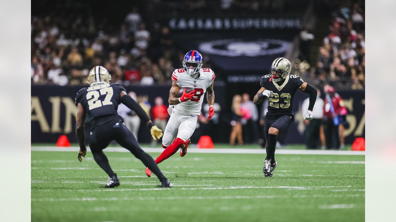 New Orleans Saints on X: #Saints over 200 rushing yards through 3  quarters: Kamara - 14 carries, 85 yds Shaheed - 1 carry, 44 yds, TD Ingram  - 8 carries, 43 yds