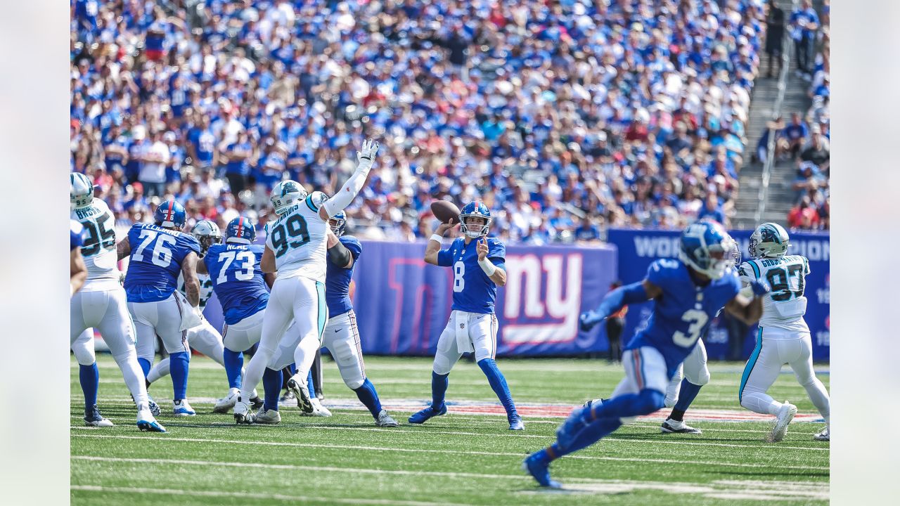 Carolina Panthers 19 vs 21 New York Giants summary: stats and highlights