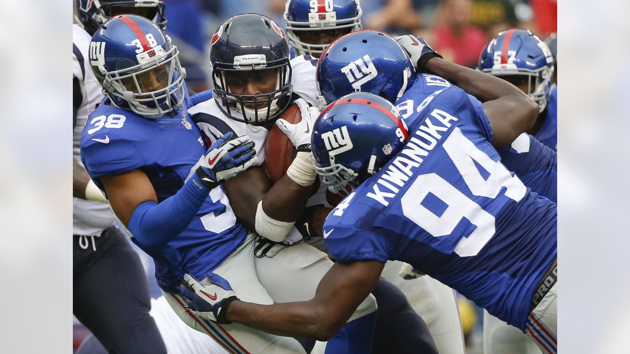 Mathias Kiwanuka still yet to be cleared to practice with Giants