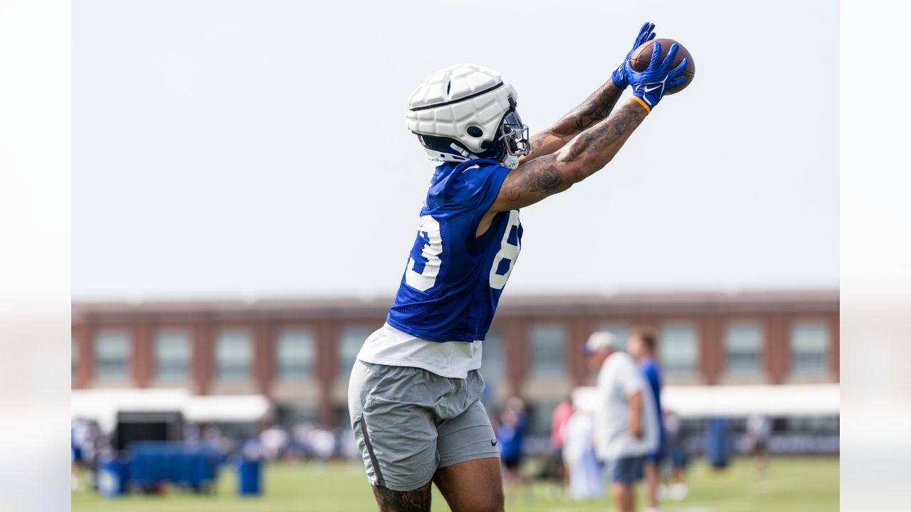 Rookies Deonte Banks, Tre Hawkins III, John Michael Schmitz Jr