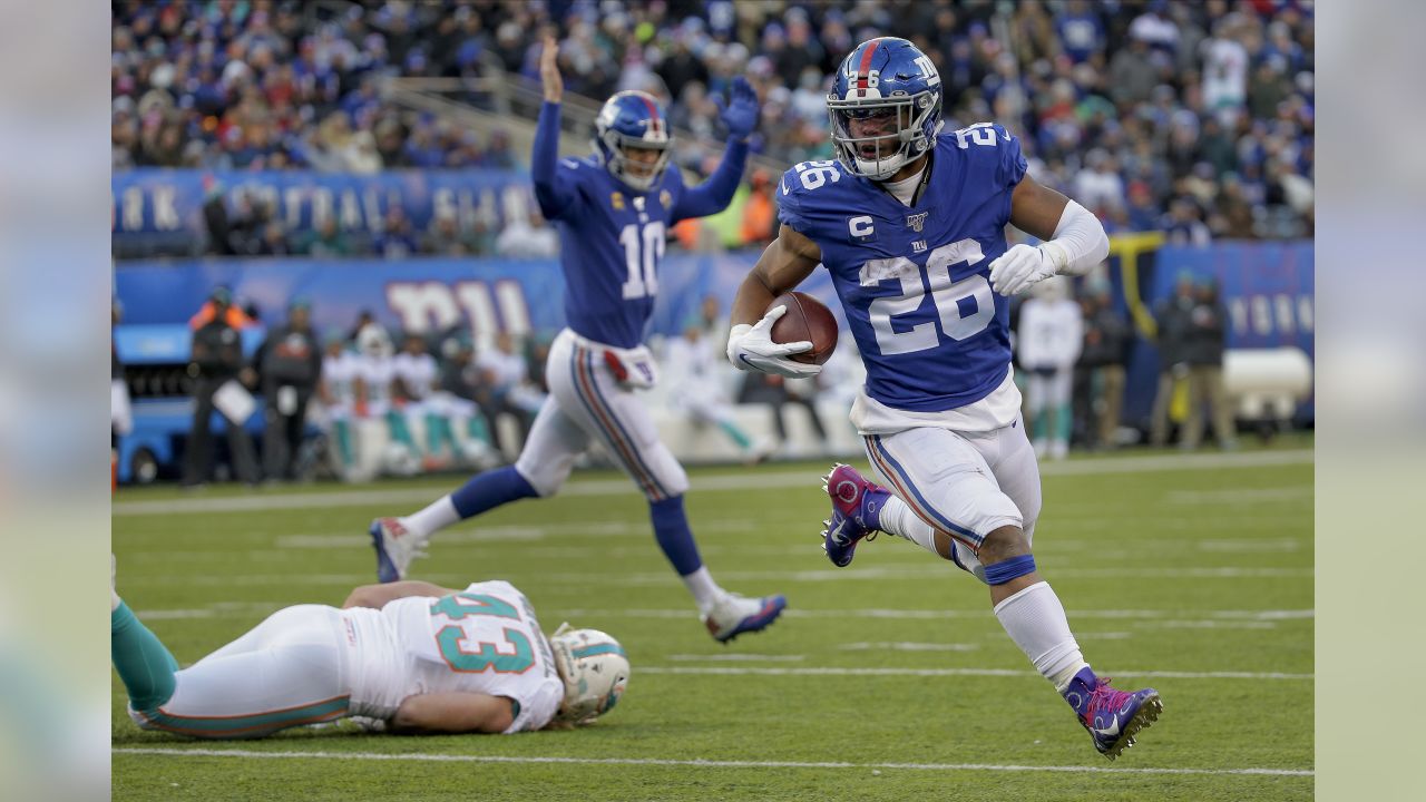 Bad move from a poverty franchise- NFL fans slam Giants for franchise  tagging Saquon Barkley