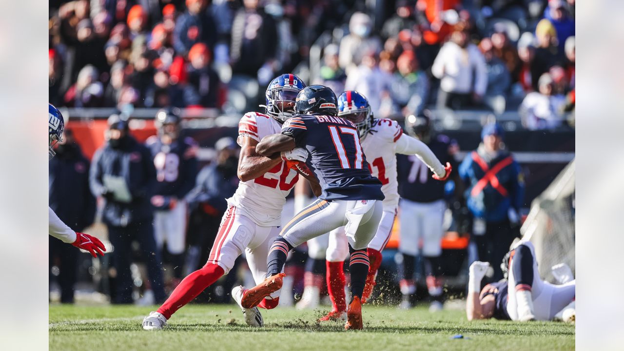 Bears DT Khyiris Tonga Recovers Fumble During Win Over Giants