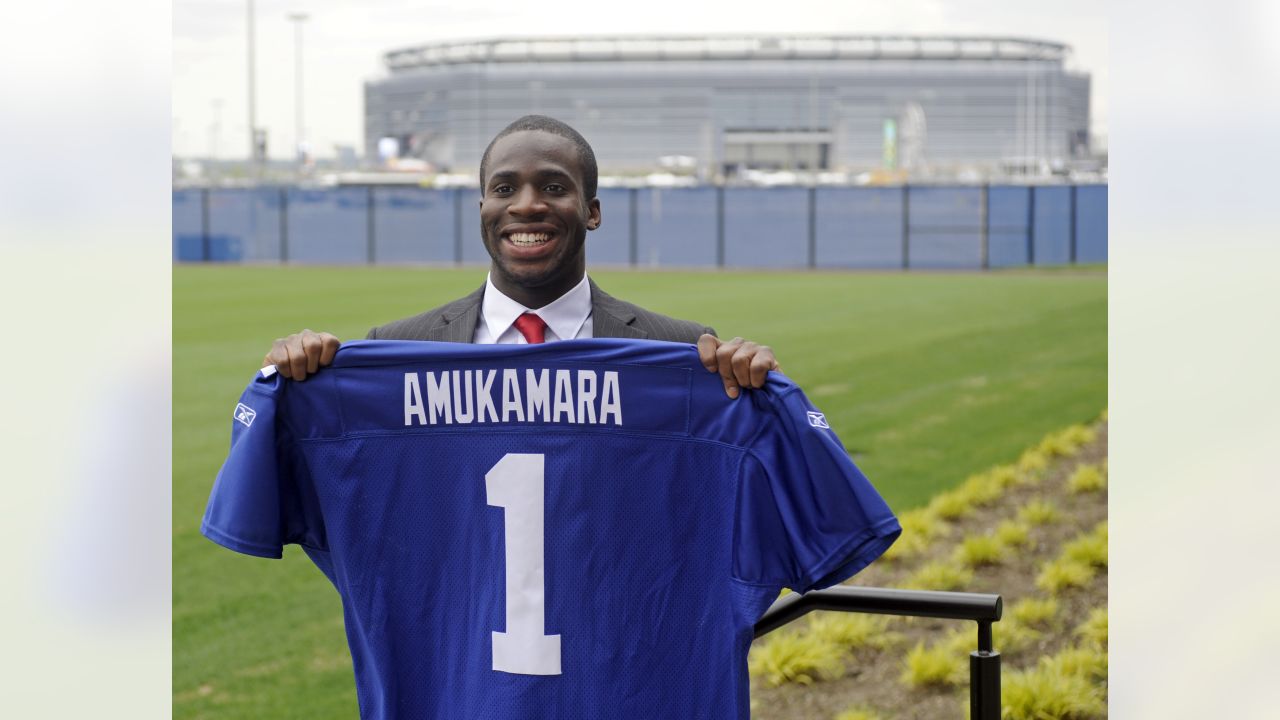 New York Giants cornerback Prince Amukamara (20) gets an