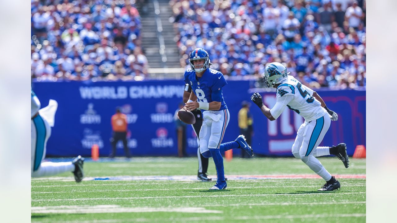 Loud MetLife Stadium played role in Giants' Week 2 win vs. Panthers