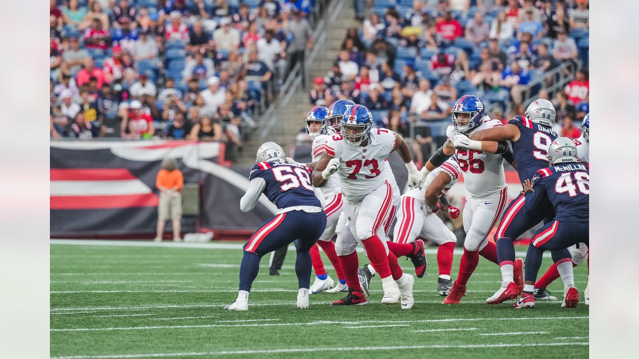 Giants' preseason-opening win over the Patriots a mixed bag