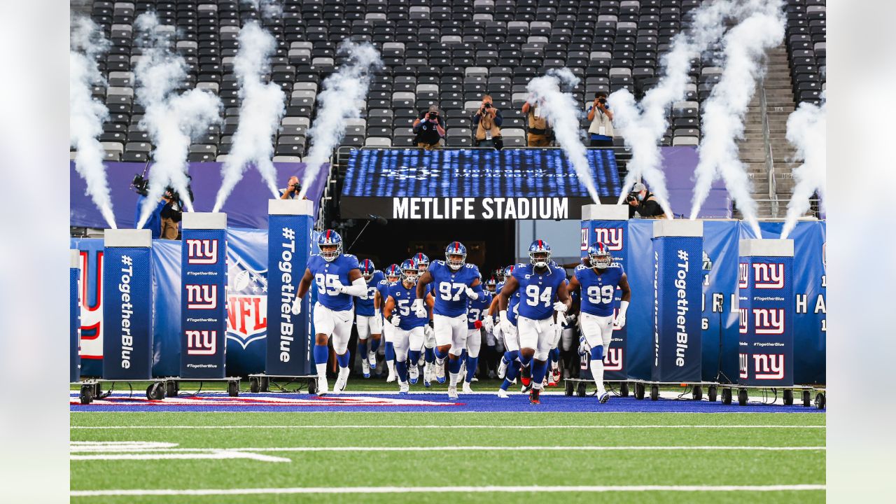 NY Giants lose season opener, 26-16, to Pittsburgh Steelers in empty  MetLife Stadium 