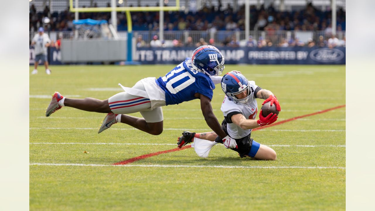 Carolina Panthers' Jaycee Horn during an NFL football game against the New  York Giants at Met Life Stadium, Sunday, Sept. 18, 2022 in East Rutherford,  NJ. (Winslow Townson/AP Images for Panini Stock