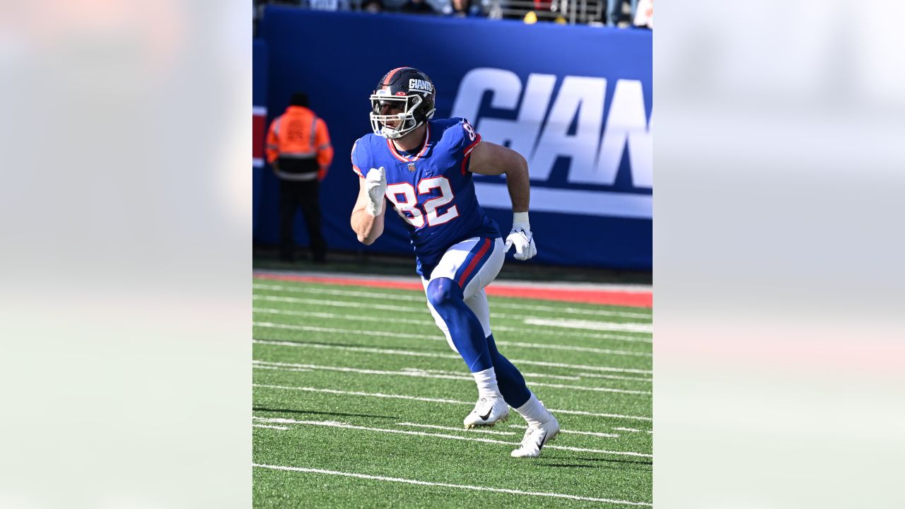 Tight end Daniel Bellinger of the New York Giants during the teams