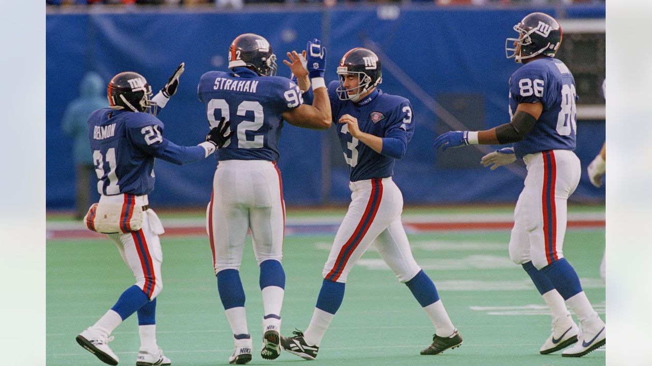 New York Giants linebacker Tomon Fox (49) during an NFL preseason football  game against the Cincinnati Bengals, Sunday, Aug. 21, 2022 in East  Rutherford, N.J. The Giants won 25-22. (AP Photo/Vera Nieuwenhuis