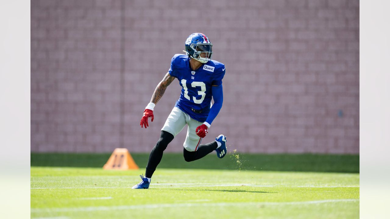 Giants rookie receiver Jalin Hyatt switches the number on his jersey to 13,  Odell's old one