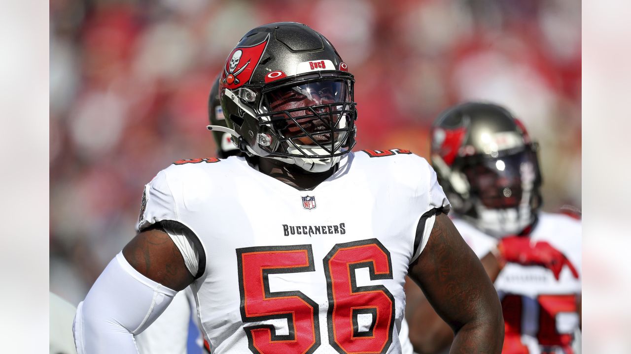 Tampa Bay Buccaneers defensive tackle Rakeem Nunez-Roches (56