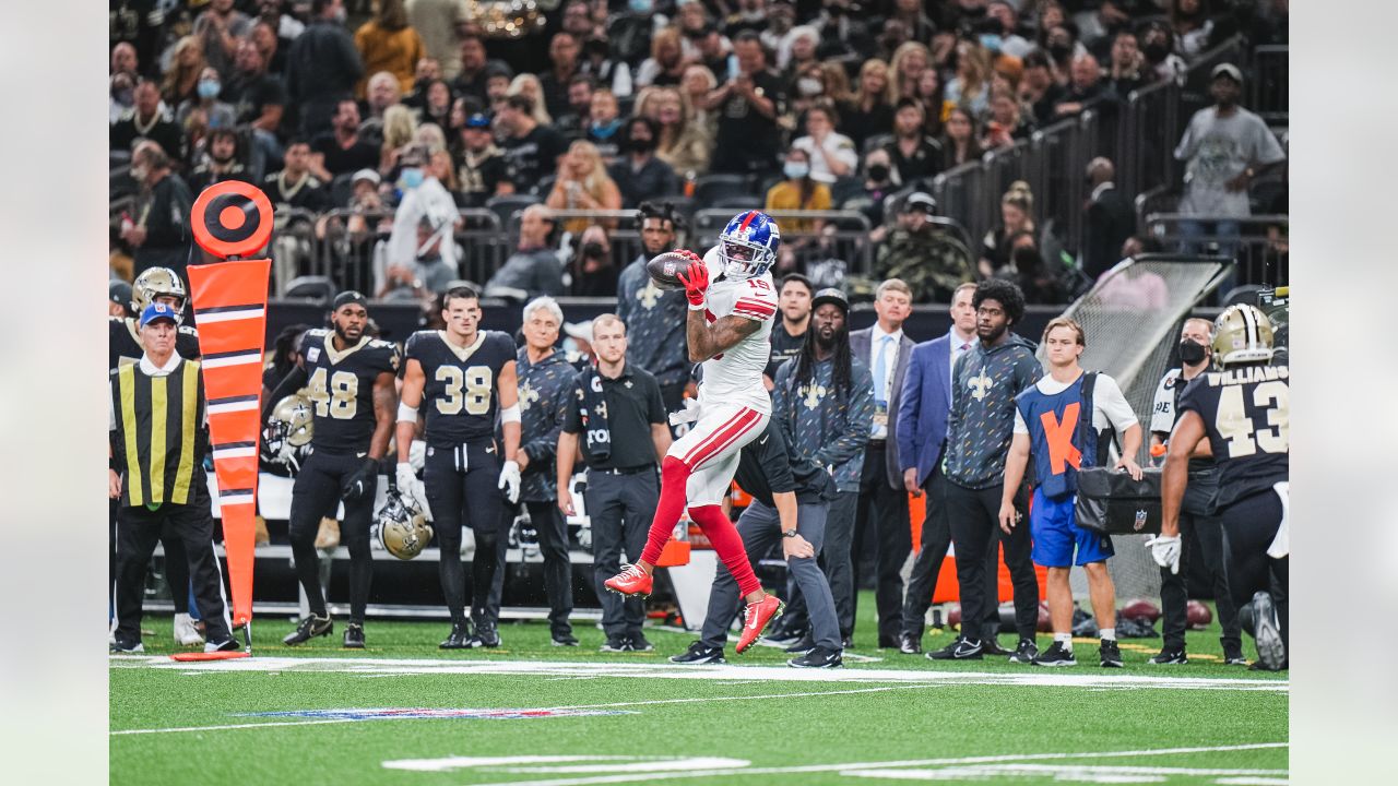 John Ross introduces himself to Giants fans