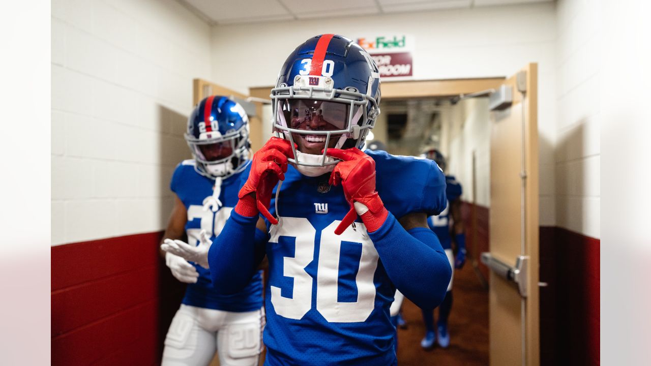 New York Giants CB Darnay Holmes embraces 'Dirty 30' nickname