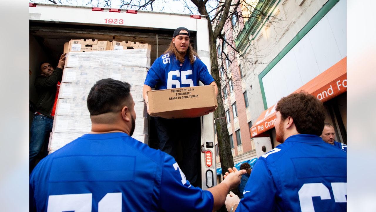 NY Giants: Inside a Thanksgiving Day feast with the offensive line