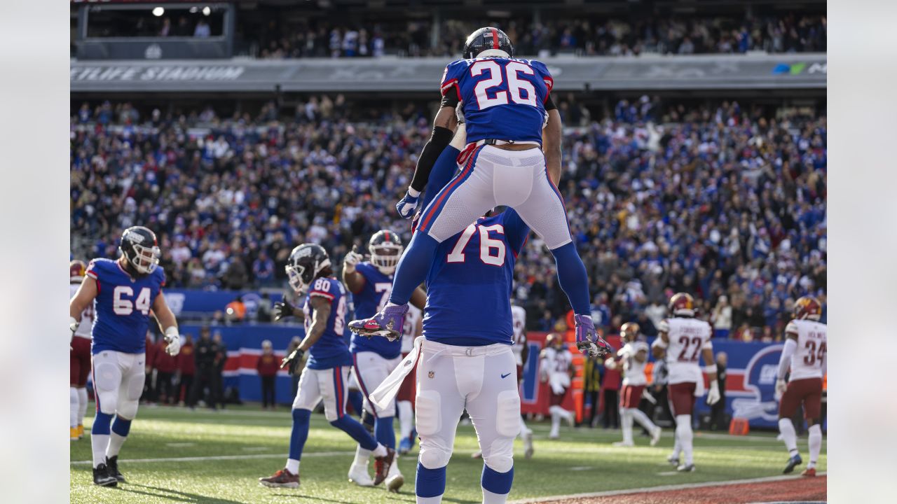 New York Giants tackle Eric Smith during an NFL preseason football game  against the Cincinnati Bengals, Sunday, Aug. 21, 2022 in East Rutherford,  N.J. The Giants won 25-22. (AP Photo/Vera Nieuwenhuis Stock