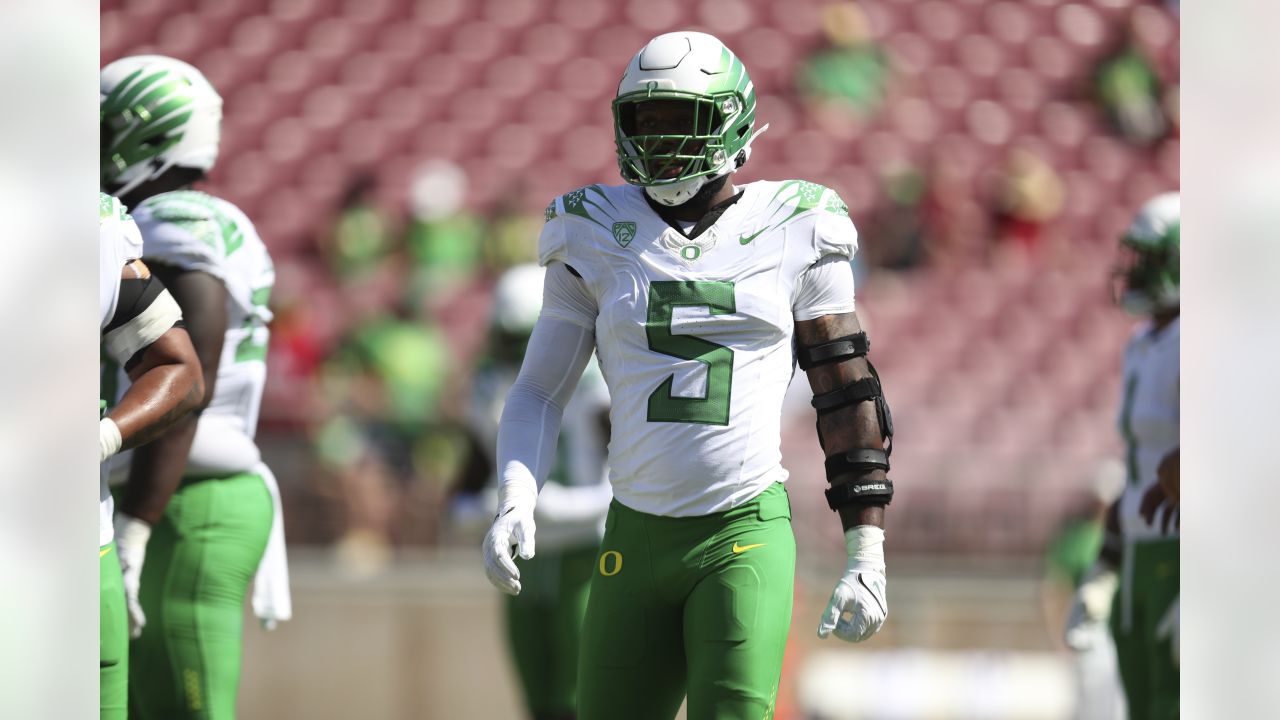 HIGHLIGHTS: Giants Draft Oregon EDGE Kayvon Thibodeaux 