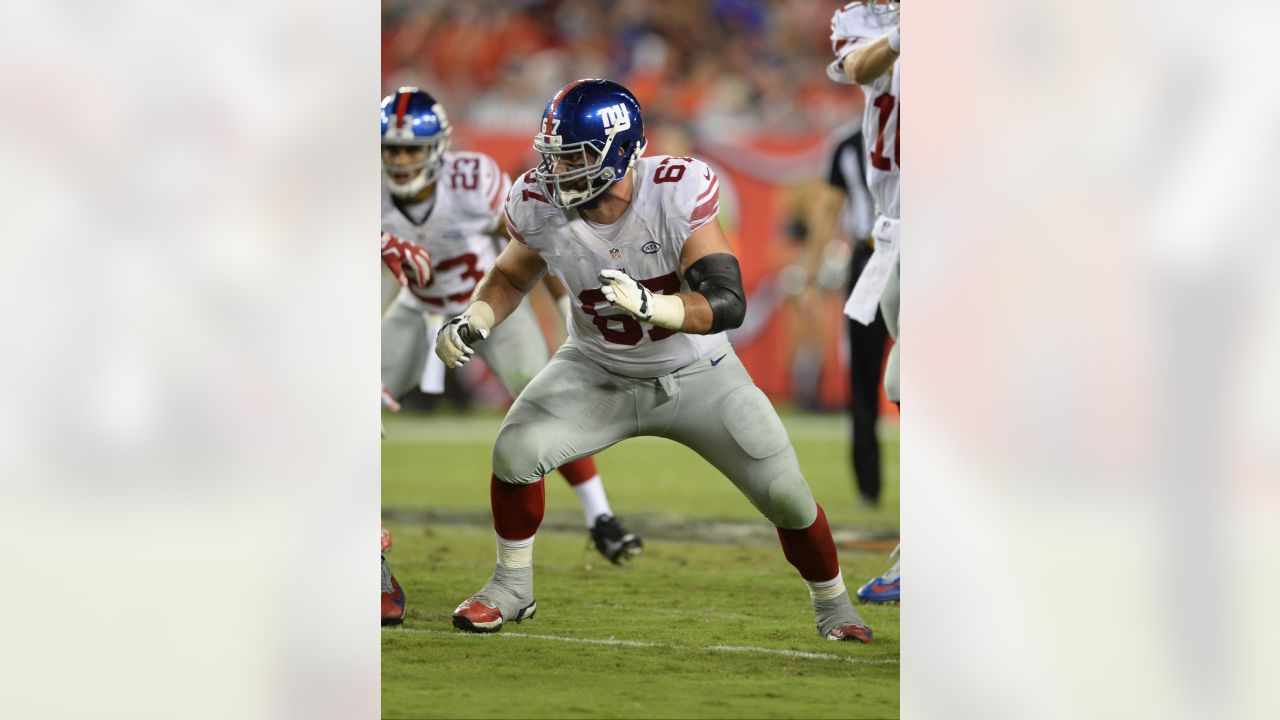 Arizona Cardinals offensive guard Justin Pugh (67) looks on during