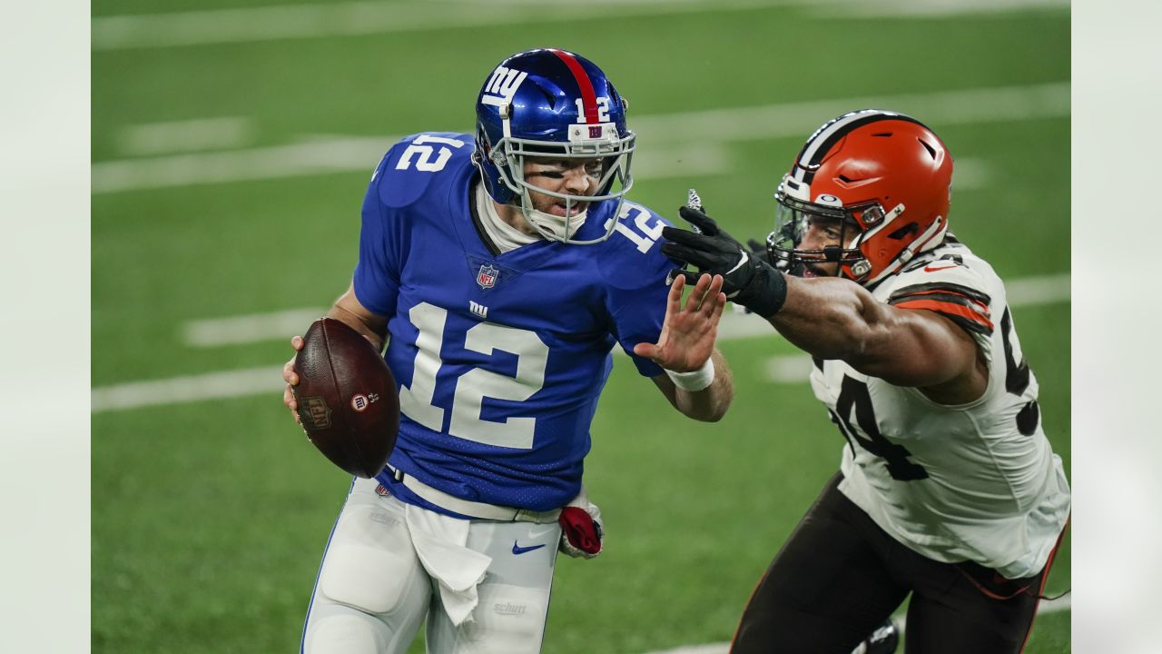 New York Giants running back Elijhaa Penny (39) is tackled by the Minnesota  Vikings during the fourth quarter of an NFL football game, Sunday, Oct. 6,  2019, in East Rutherford, N.J. (AP