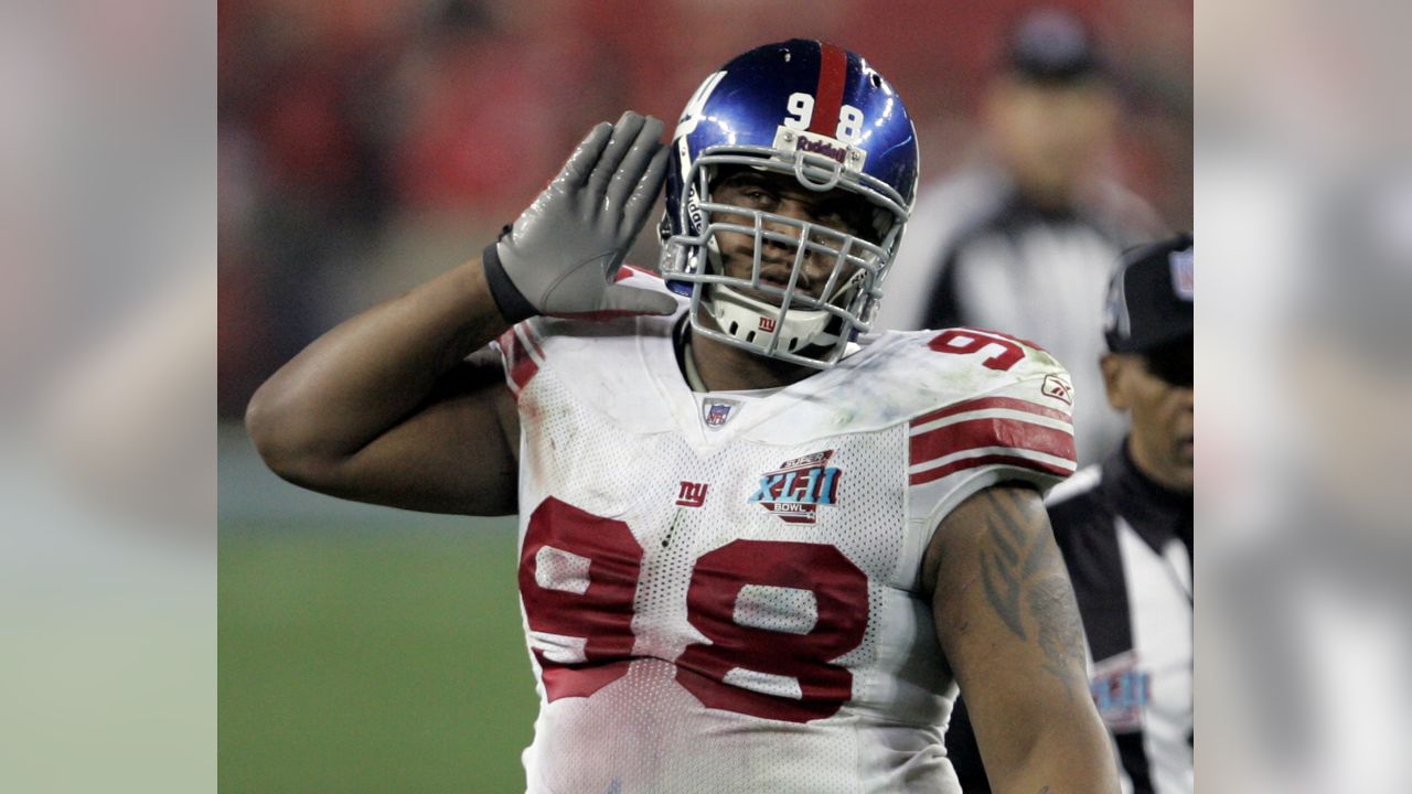 Osi Umenyiora reminisces about defense's performance in Super Bowl XLII