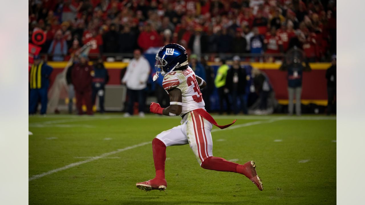 Cornerback Darnay Holmes in a strong competition to make the Giants roster